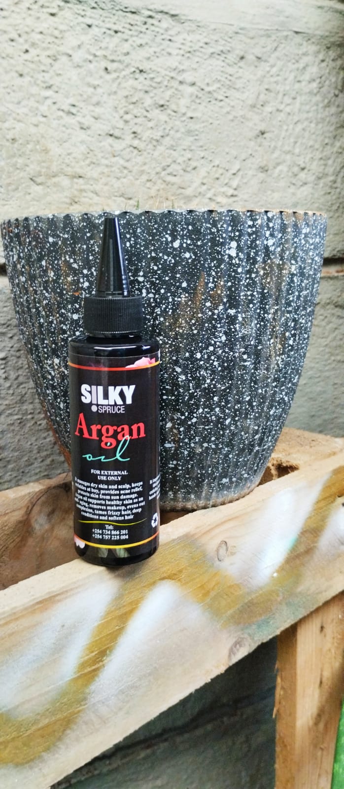 Silky Spruce Argan Oil