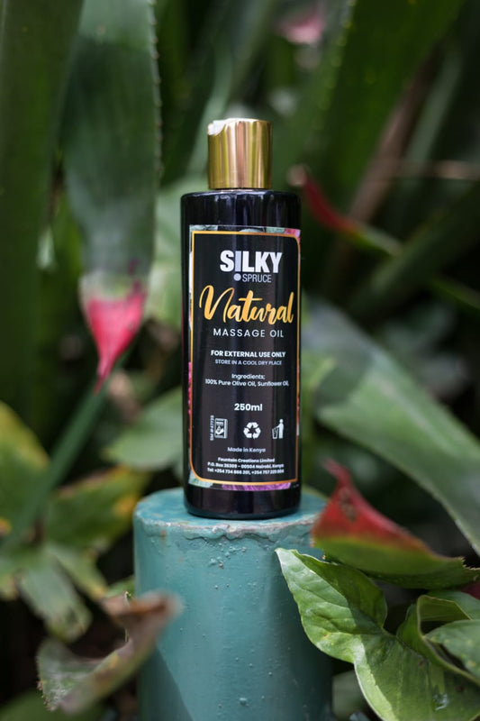 Silky Spruce Massage Oil - Lavender