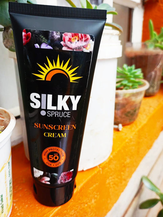 Silky Spruce Sunscreen Cream