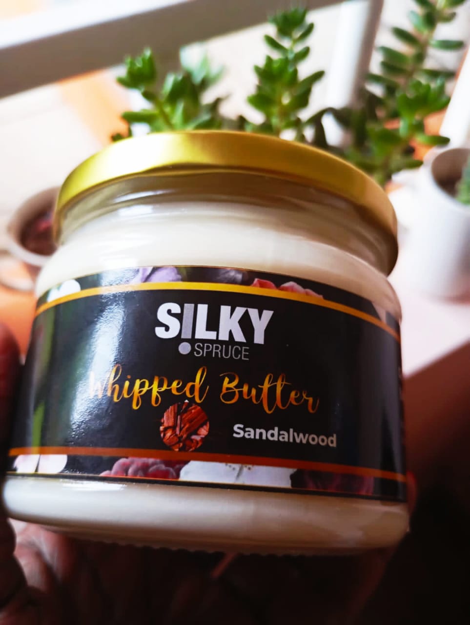 Silky Spruce Whipped Butter – Sandalwood