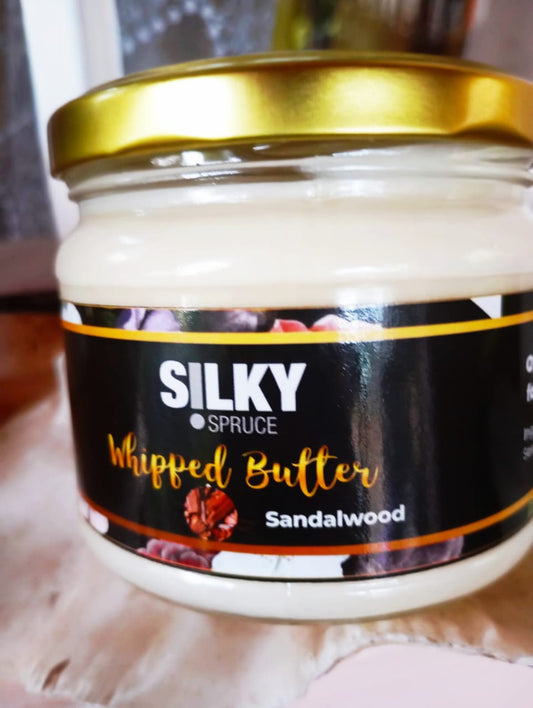 Silky Spruce Whipped Butter – Sandalwood