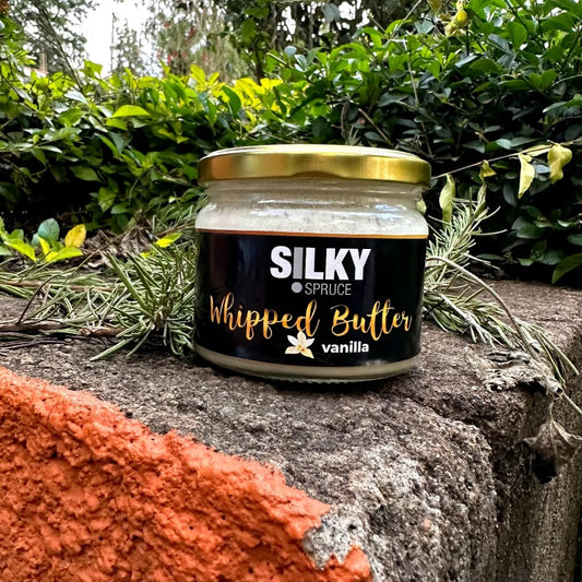 Silky Spruce Whipped Body Butter – Vanilla