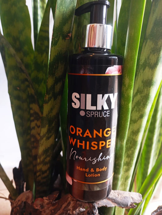 Silky Spruce Orange Whisper Lotion
