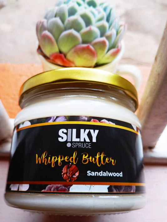 Silky Spruce Whipped Butter – Sandalwood