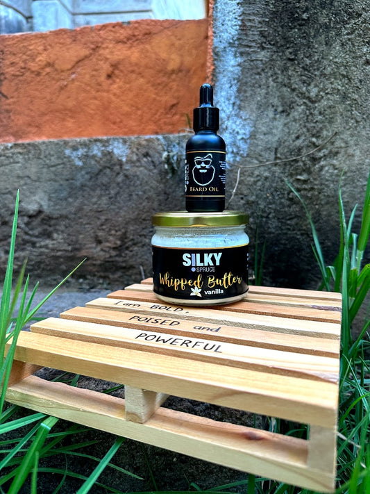 Silky Spruce Whipped Body Butter – Vanilla